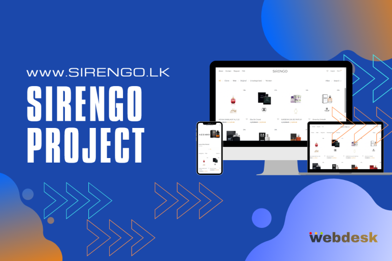 Sirengo Perfume Website Project